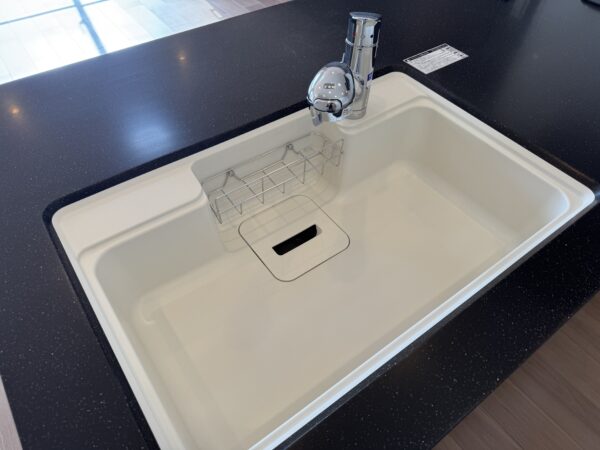 ワイドシンク浄水器つき